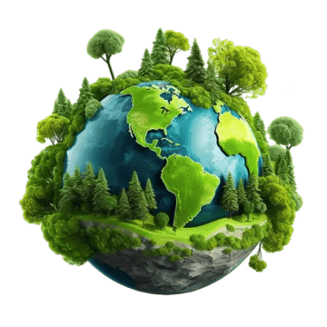 pngtree green forest world earth day png image_11374512